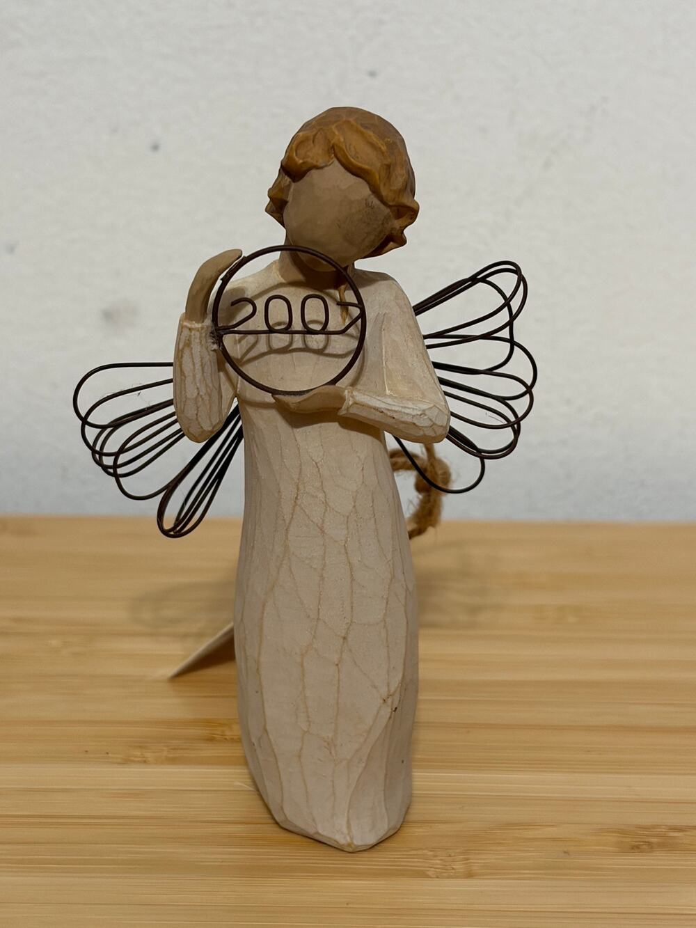 Willow Tree 2007 Angel Figurine Susan Lordi Demdaco Wire Wings Collectible